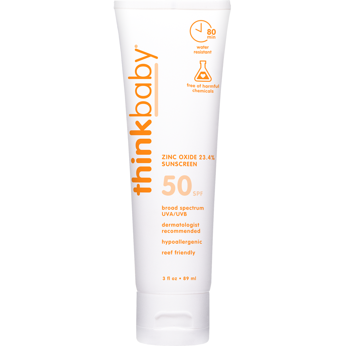 Thinkbaby Safe Sunscreen SPF 50 - 3 oz alternate view