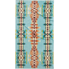 Pendleton Jacquard Towel in High Peak Aqua