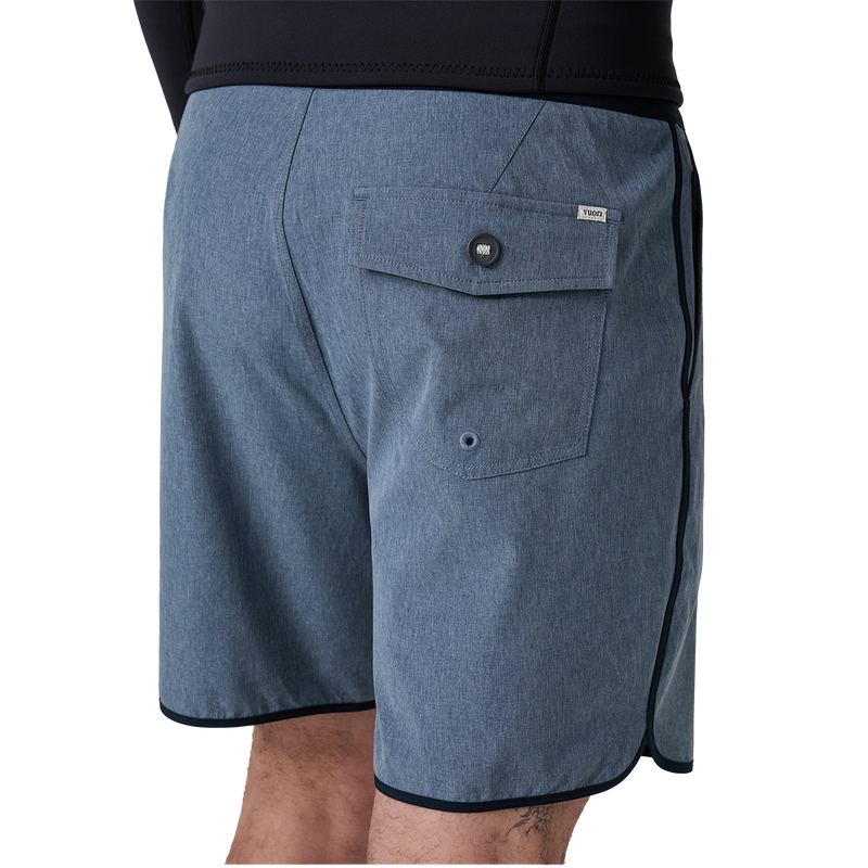 Men's Cruise Boardshort 18.5", Vuori Cruise Boardshort 18.5" in PFT Pacific Linen Texture back