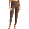 Beyond Yoga Women's Spacedye Caught in the Midi High Waist in Truffle Heather