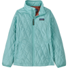 Patagonia Youth Nano Puff Diamond Quilt Jacket in Skiff Blue