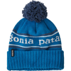 Patagonia Youth Powder Town Beanie in Park Stripe/Endless Blue