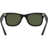 Ray Ban Original Wayfarer - Matte Black/G-15 Green back
