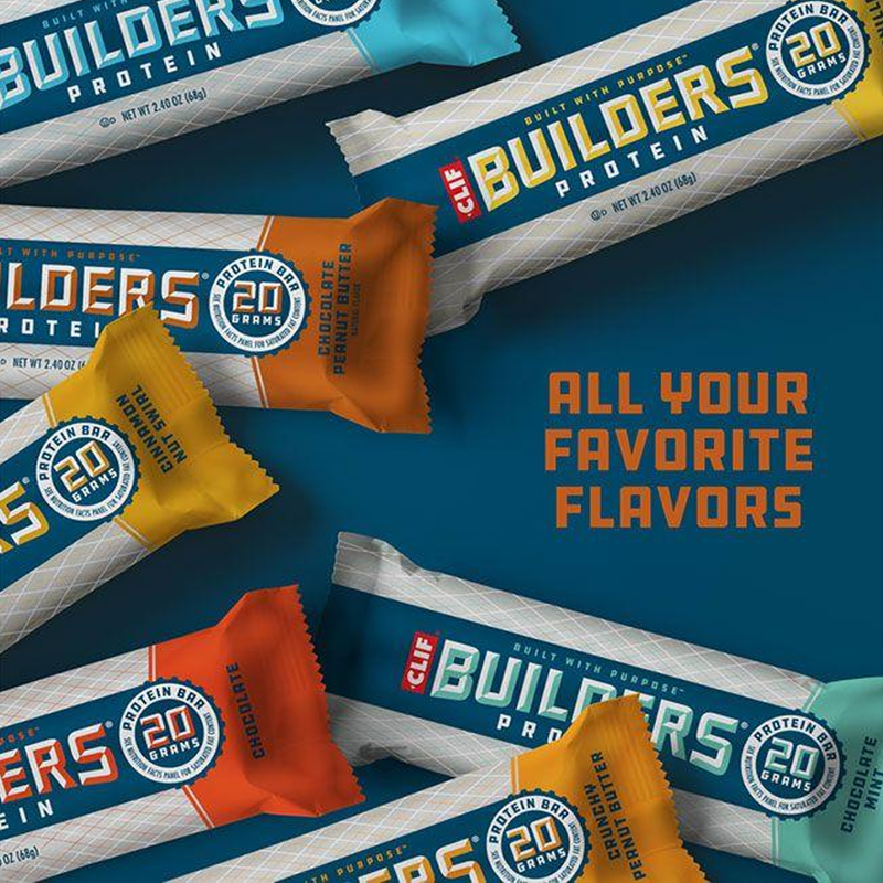 Builders Bar, Clif Bar Builders Bar flavors
