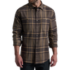 Kuhl Men's Fugitive Flannel Long Sleeve in Roasted Barley