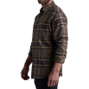 Kuhl Men's Fugitive Flannel Long Sleeve 3/4 Front