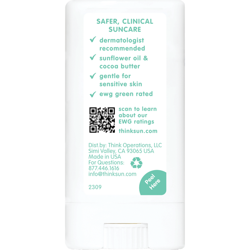 Kids' Sunscreen Stick, Thinksport Kids' Sunscreen Stick back