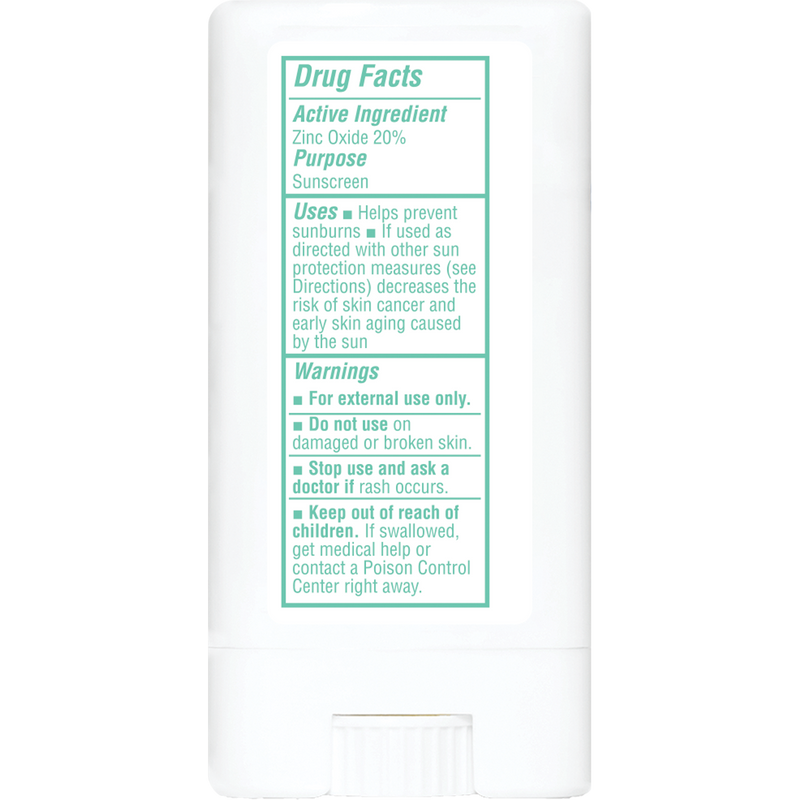 Kids' Sunscreen Stick, Thinksport Kids' Sunscreen Stick drug facts 