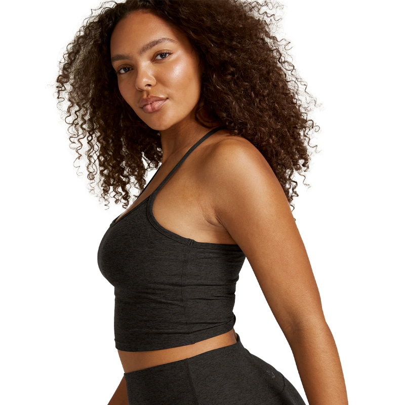 Women's Spacedye Slim Racerback Cropped Tank, Beyond Yoga Women's Spacedye Slim Racerback Cropped Tank side