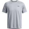 Under Armour Men's UA Tech 2.0 Short Sleeve in Steel Light Heather/Black