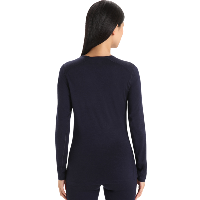 Women's 200 Oasis Long Sleeve Crewe, Icebreaker Women's 200 Oasis Long Sleeve Crewe back