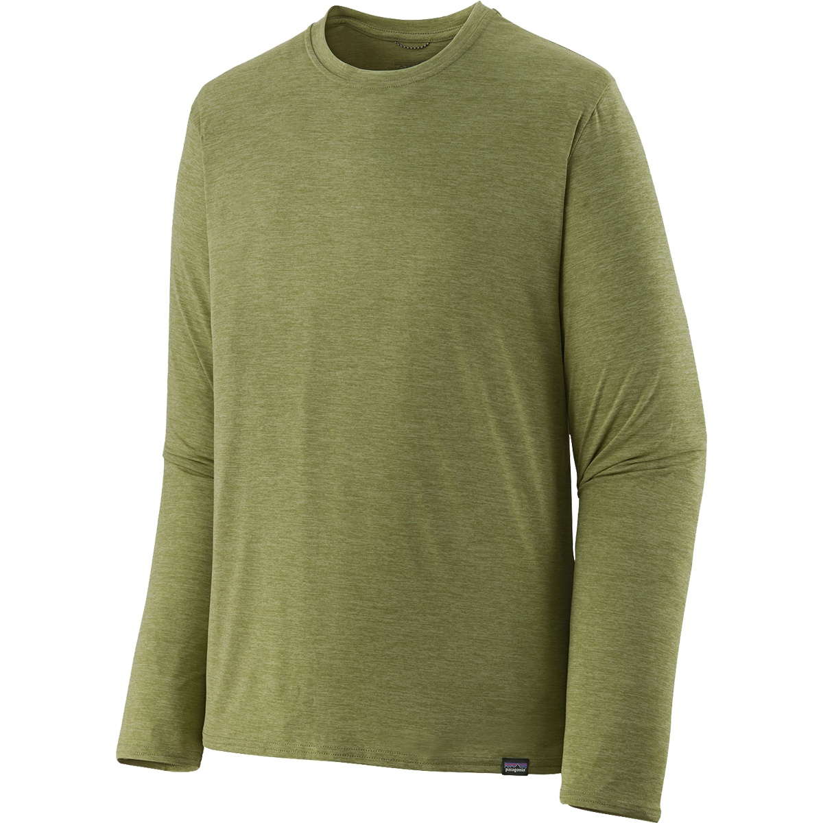 Patagonia Men's Long Sleeve Capilene Cool Daily Shirt Buckhorn Green - Light Buckhorn Green X-Dye / M