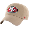 47 Brand 49ers 47 Clean Up in Khaki