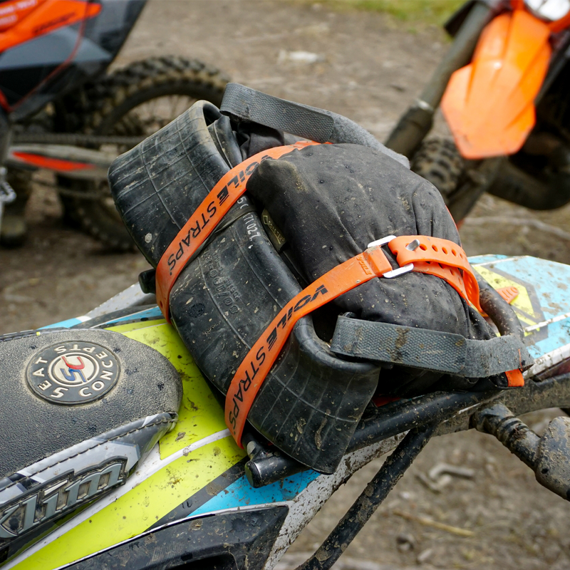 Aluminum Buckle 20" Strap, Voile Aluminum Buckle Strap on motorcycle