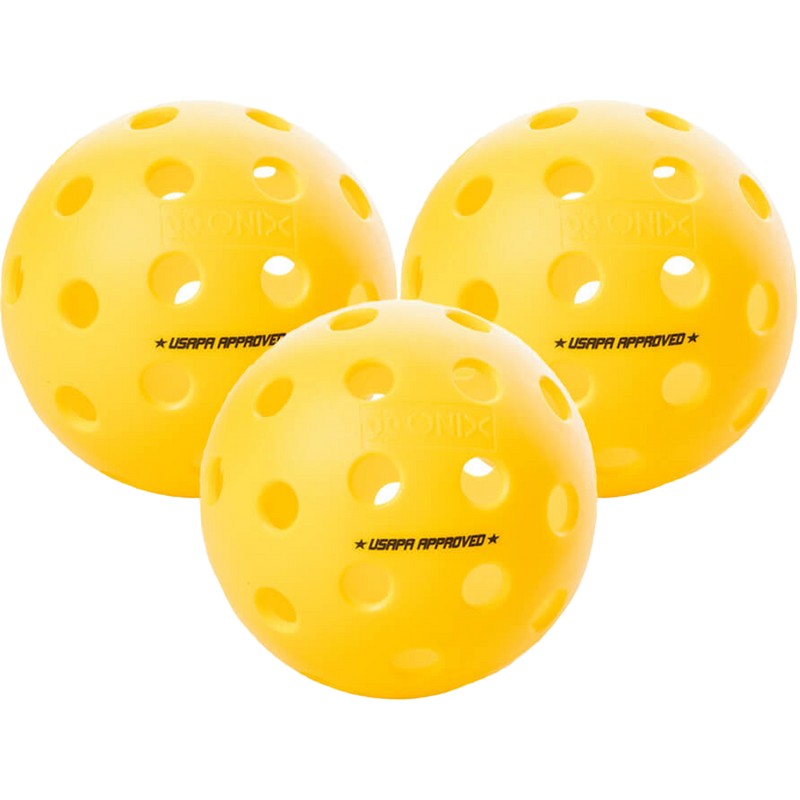 Fuse G2 Outdoor Pickleball Balls, Yellow (3 Pack), Featured Image