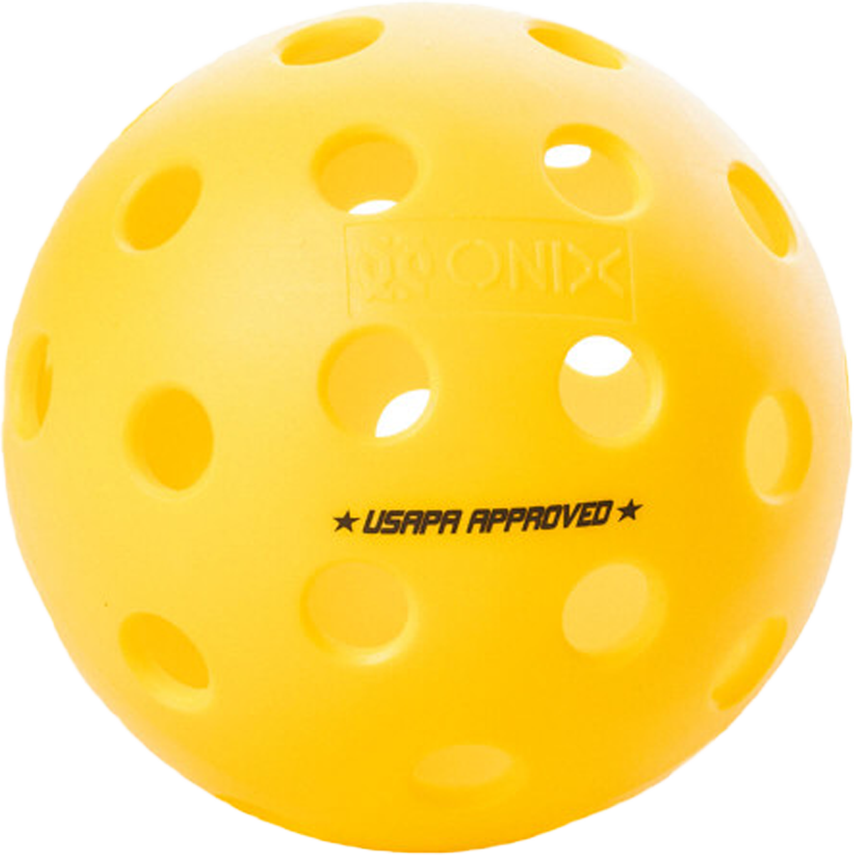 ONIX Fuse G2 Pickleball Bälle Outdoor – 3er-Pack, Gelb, USAPA-zugelassen, Windstabil