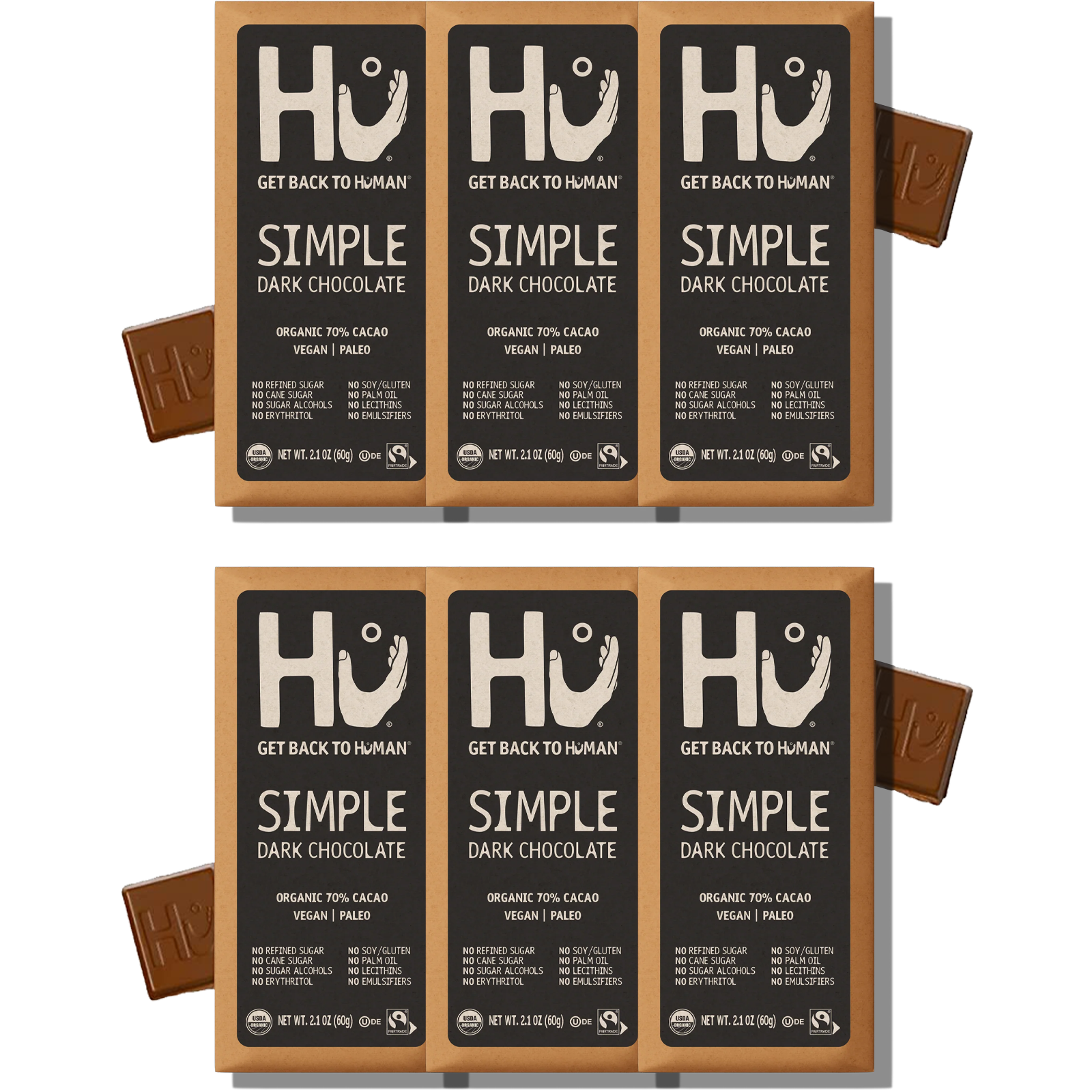 HU Dark Chocolate Bars alternate view