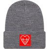 Culk I Heart SF Beanie in Grey