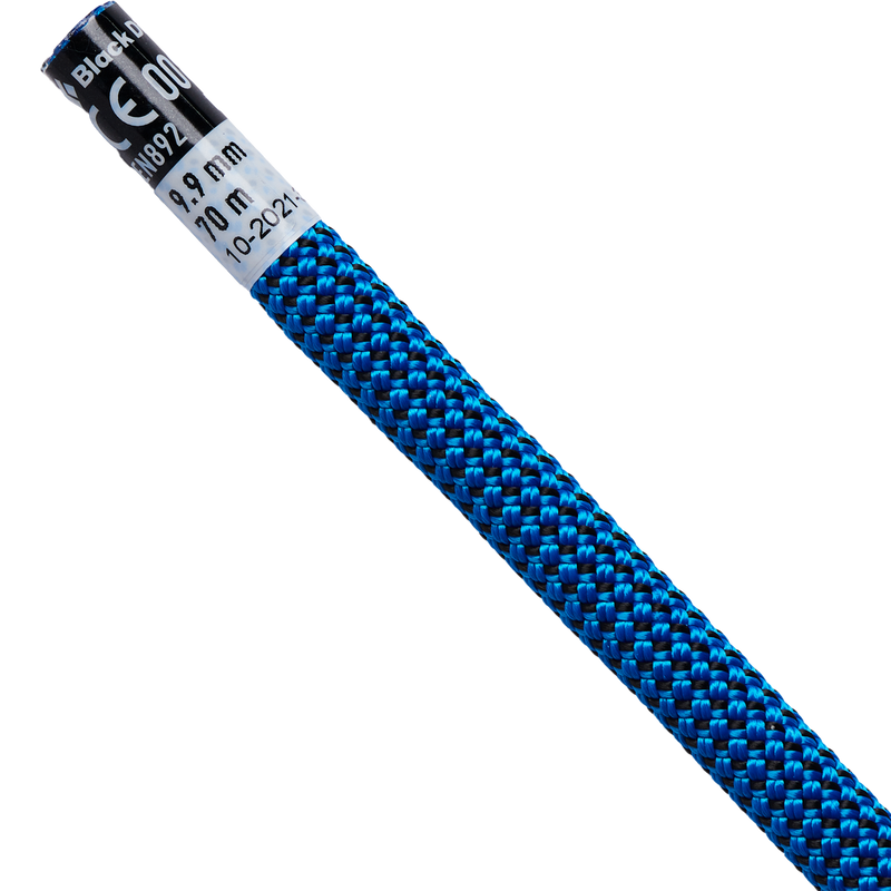 9.9 70m, Black Diamond Climbing Rope - 9.9 x 70m end