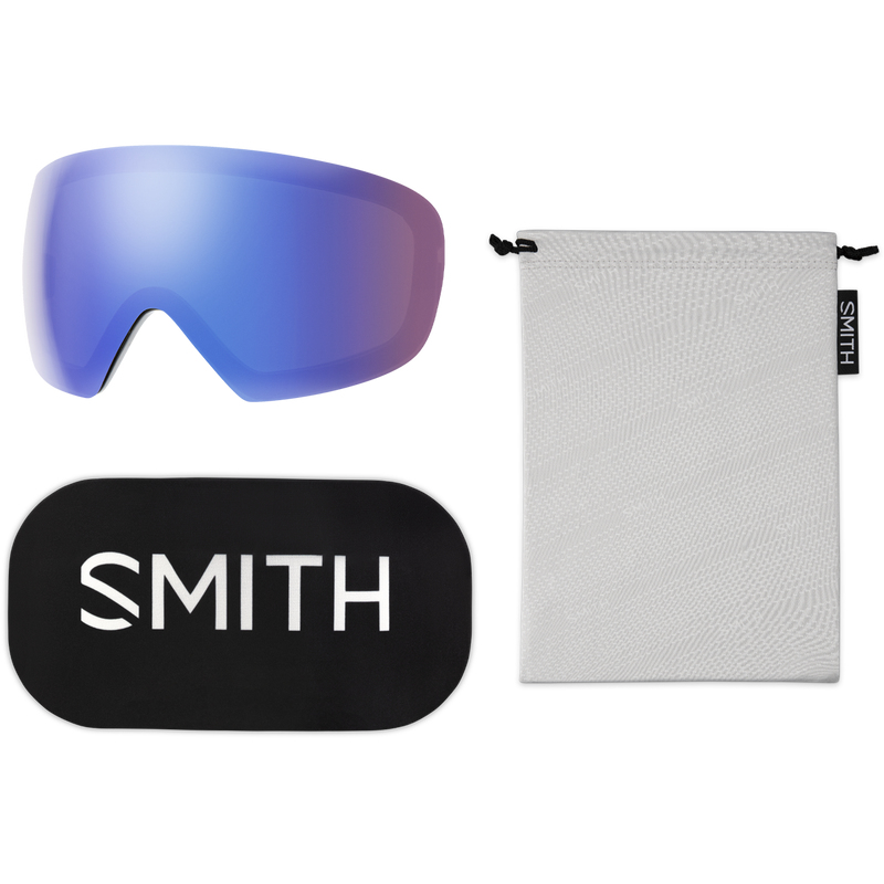 Women's I/O Mag S, Smith Sport Optics Women's I/O Mag S lens case and sock