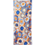 Groovy Flowers Blue Orange