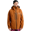 Burton Men's AK Gore-Tex Swash Jacket in EZA-Chestnut Brown front