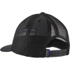 Patagonia P-6 Logo LoPro Trucker Hat in New Navy back