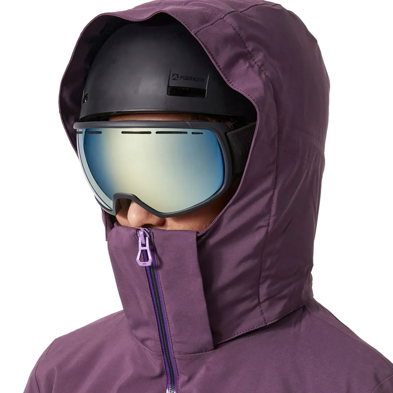 Women's Alphelia Lifaloft Jacket, Helly Hansen Women's Alphelia Lifaloft Jacket hood