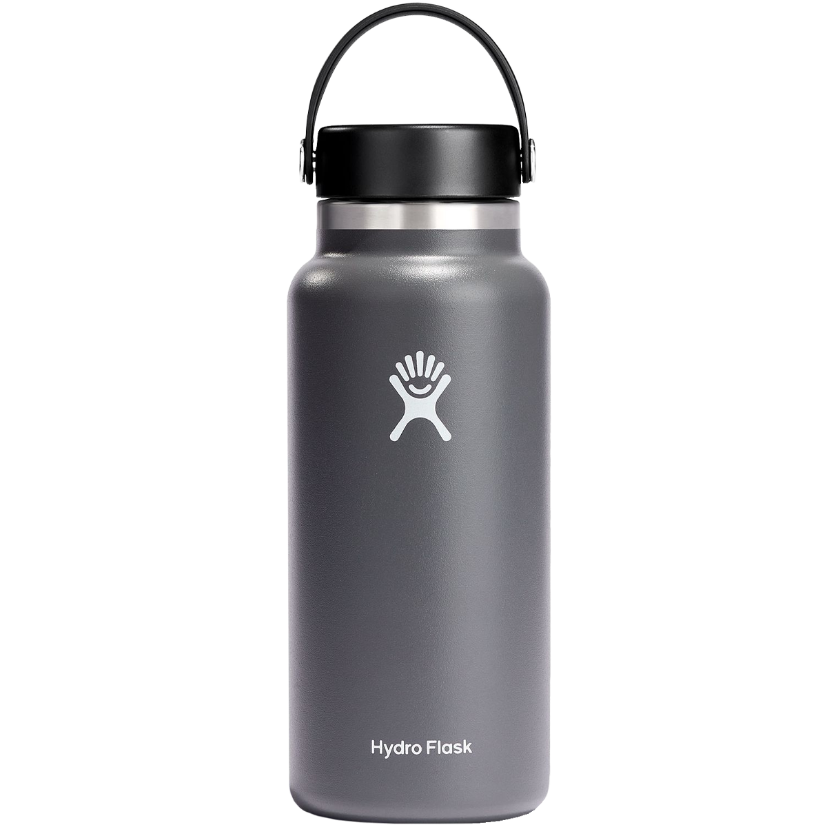 Hydro Flask Dining | Hydro Flask 32-Ounce Wide Mouth Bottle with Straw Lid & Flex Boot in Cool Grey | Color: Gray | Size: Os | Thriftingbabe's Closet