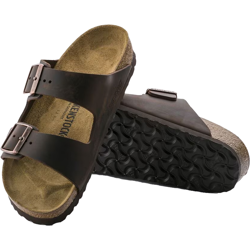 Men's Arizona, Birkenstock Men's Arizona in Habana pair top and bottom