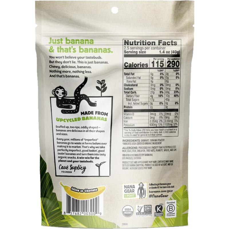 Organic Banana Bites, Organic Banana Bites