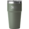 Yeti Rambler 16 oz Pint with Magslider Lid in Camp Green