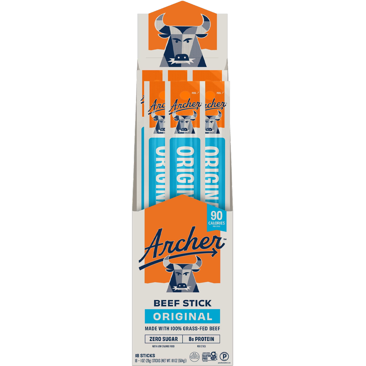 Zero Sugar 1 oz Jerky Sticks alternate view