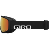 Giro Ringo Low Bridge Fit in Black Wordmark + Vivid Ember left