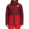 The North Face Men's Clement Triclimate Jacket in Cordovan/TNF Red