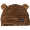 Patagonia Youth Furry Friends Hat in Moose Brown