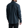 Kuhl Men's Descendr Flannel Long Sleeve in DABY-Deep Abyss back