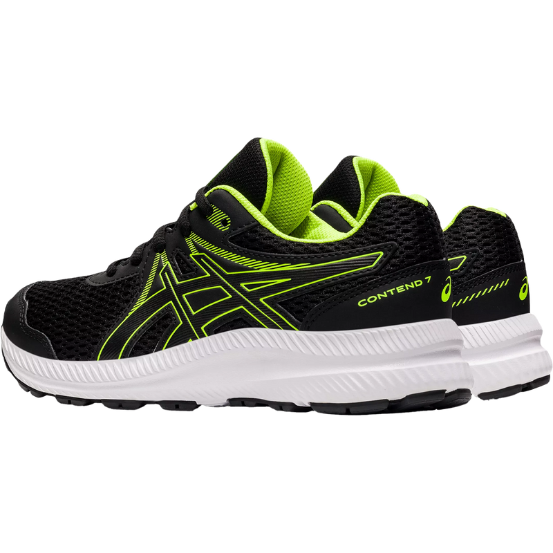 Youth Contend 7 GS (3.5-7), Asics Youth Contend 7 GS (3.5-7) 3/4 heel