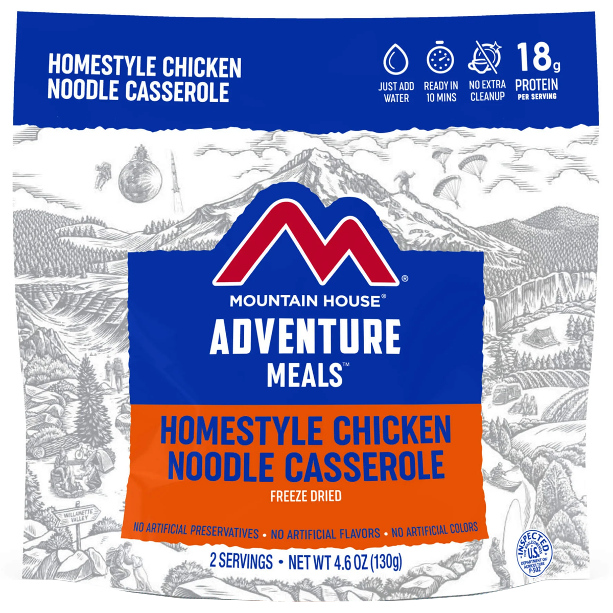 Homestyle Chicken Noodle Casserole (2 Servings) alternate view