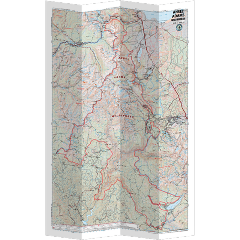 Ansel Adams Wilderness Map, Featured Image