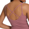 Vuori Women's Rib Crop Tank back detail