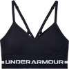Under Armour Women's Seamless Long Bra in Black/Halo Grey