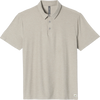 Vuori Men's Strato Tech Polo in Toast Heather