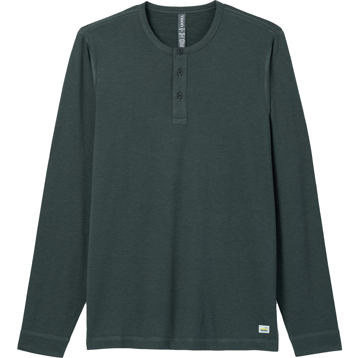 Men's Long-Sleeve Ease Performance Henley alternate view