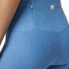 Vuori Women's Clean Elevation Legging in Isle Blue Heather back