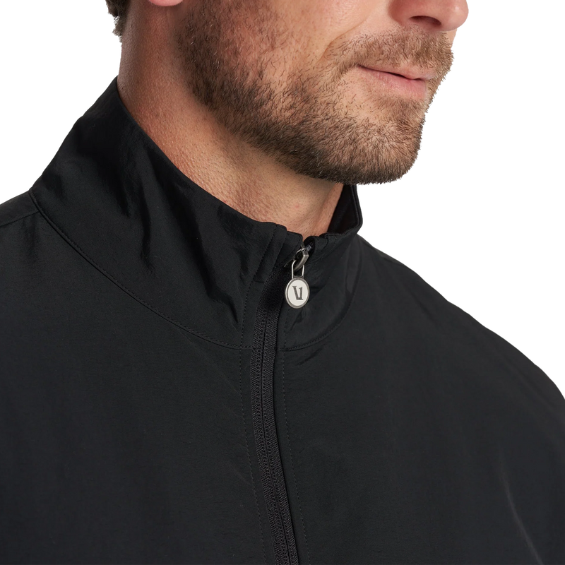 Men's Sunday Element Track Jacket, Vuori Men's Sunday Element Track Jacket collar