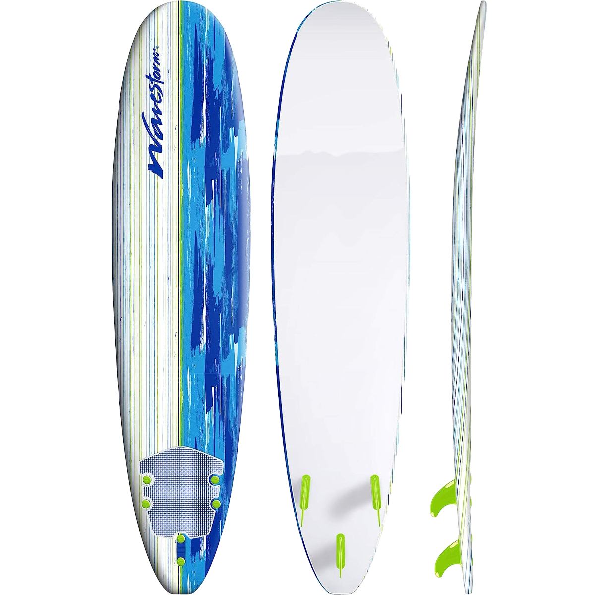 Wavestorm 8'0 Classic Surfboard w/ Leash – Sports Basement