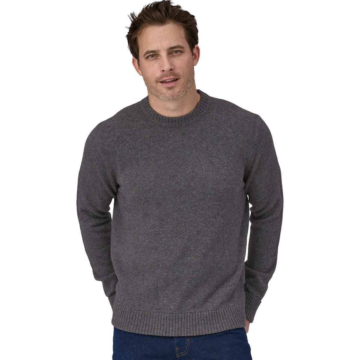 Men's Recycled Wool-Blend Sweater alternate view