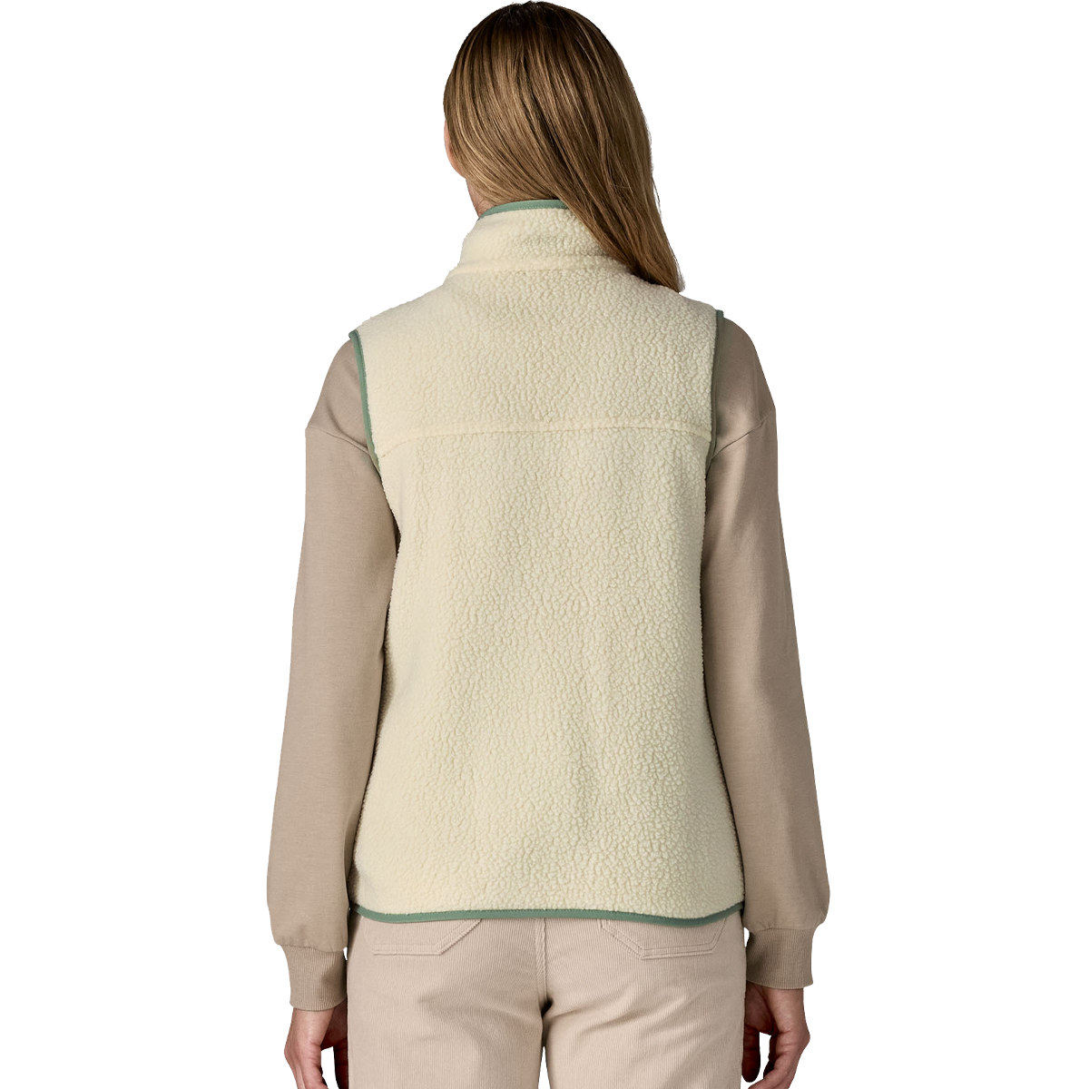 Women's Retro Pile Fleece Vest alternate view