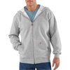 Carhartt Men's Midweight Full Zip Sweatshirt in HGY Heather Grey